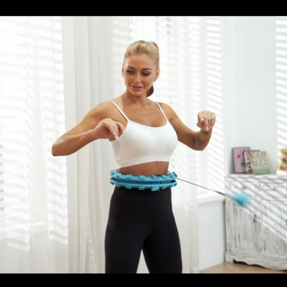 Good Fitness Companion Weighted Smart Hula Hoop - aqua blue - Picture 7 of 10